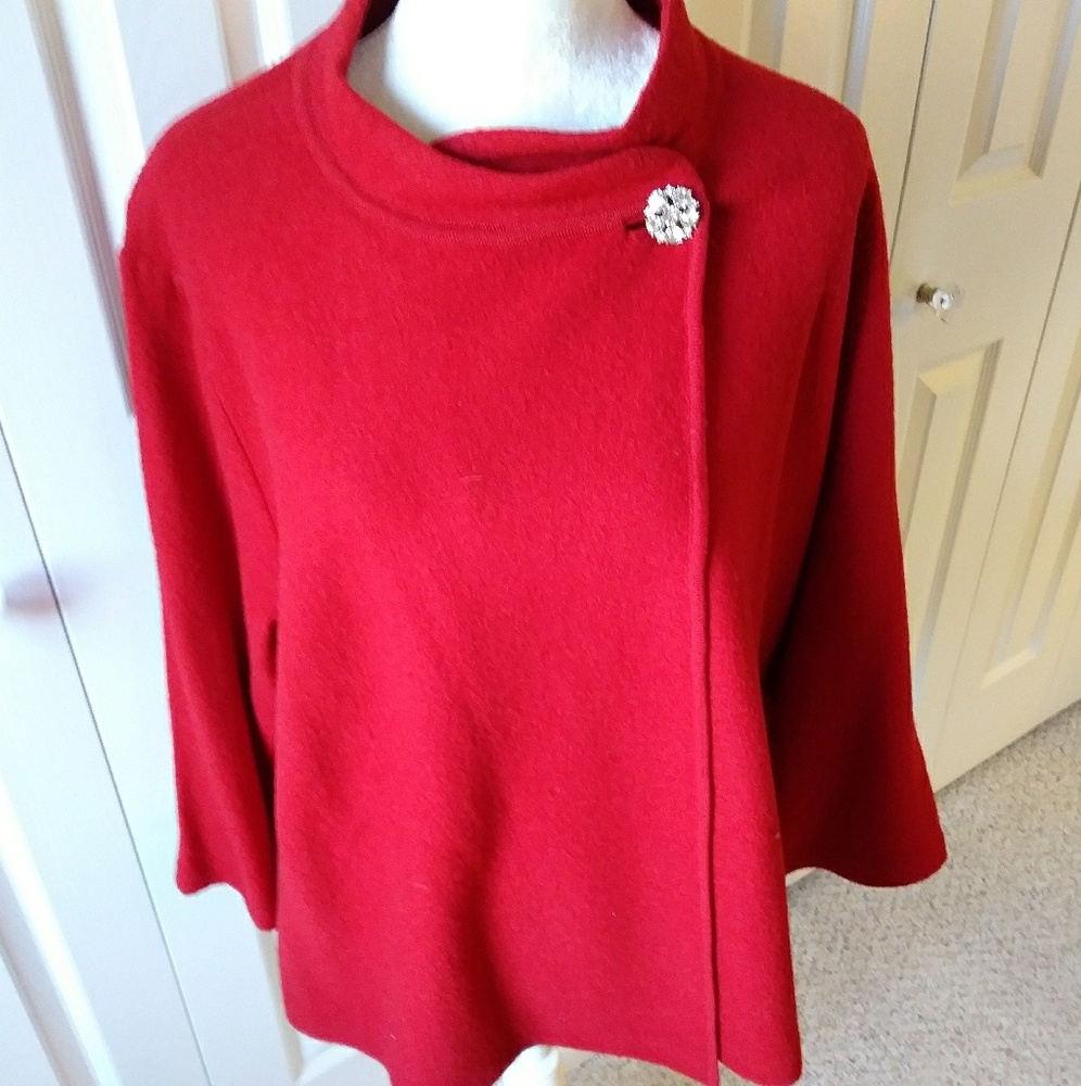 Jones of New York Criss Cross Sweater